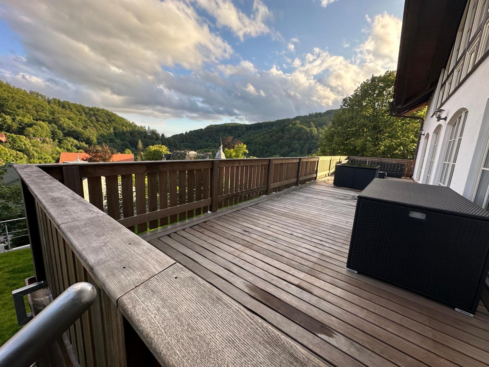 Ferienwohnung Blick Thyratal Stolberg i. Harz Eksteriør billede